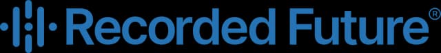 Recorded Future 로고